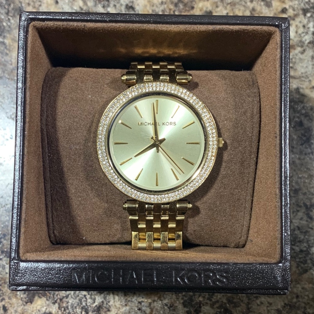 Authentic Gold Michael Kors Watch